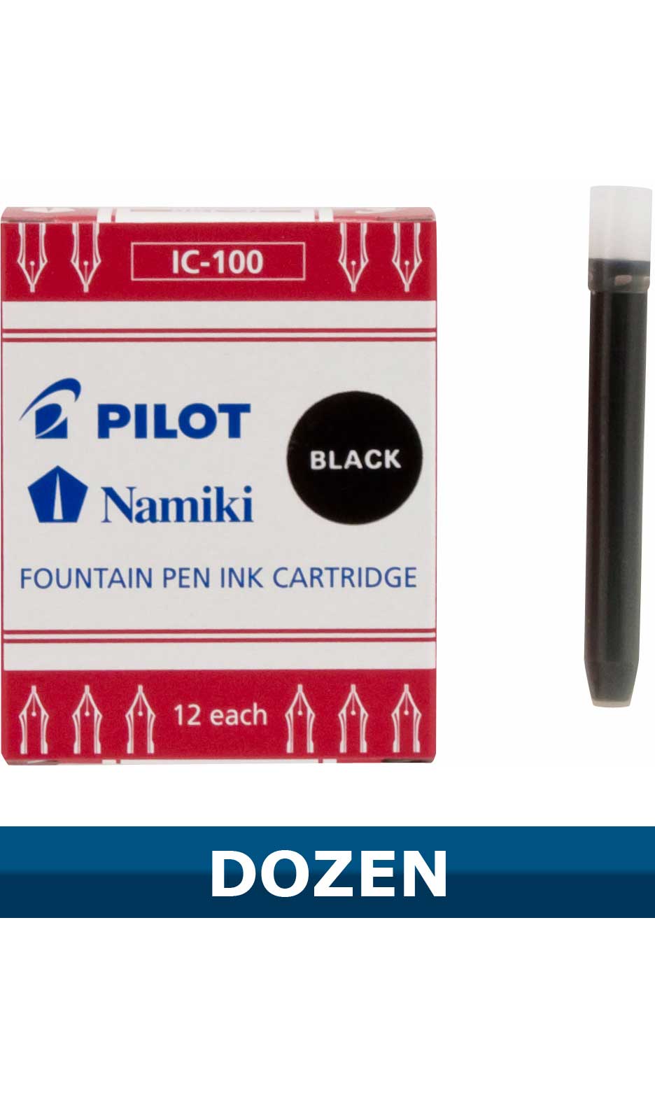 Pilot Ink Cartridge 12pk