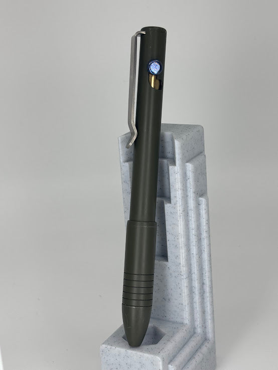 *Consignment* Big Idea Design Green Cerakote Bolt-Action Ballpoint Pen