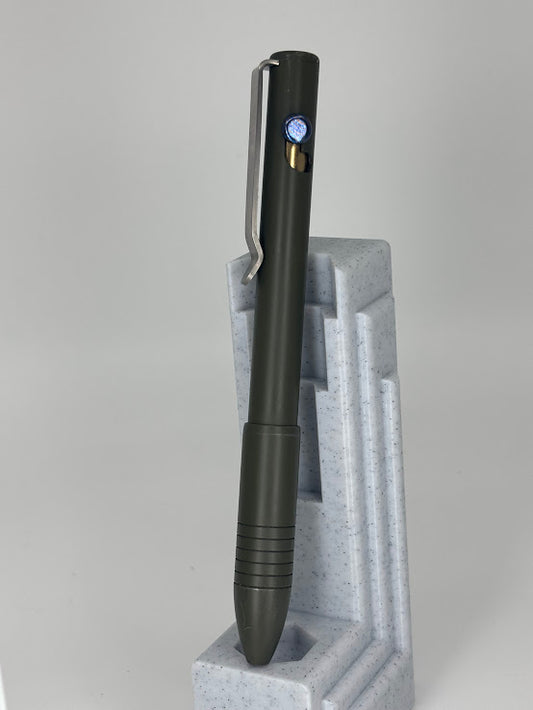 *Consignment* Big Idea Design Green Cerakote Bolt-Action Ballpoint Pen