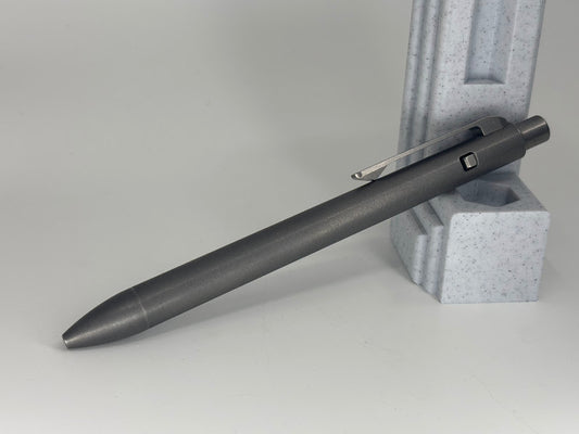 *Consignment* Tactile Turn Stonewash Titanium Side-Click Short Ballpoint Pen