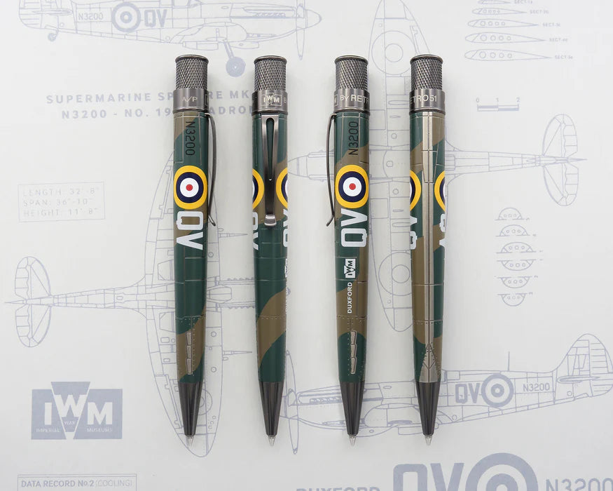 Retro 51 Tornado Imperial War Museums QV Spitfire Rollerball Pen