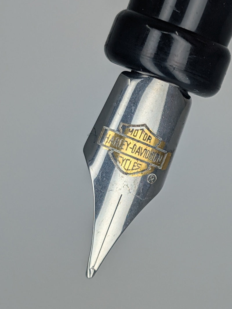 *Consignment* Harley Davidson Black / Silver Fountain Pen
