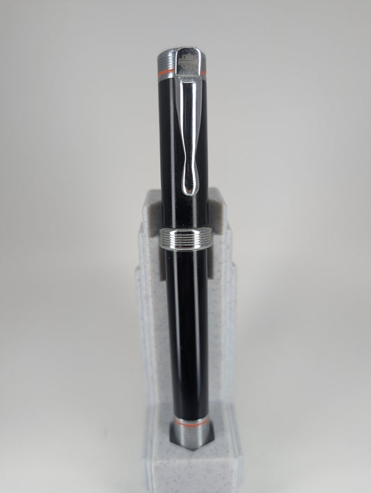 *Consignment* Harley Davidson Black / Silver Fountain Pen