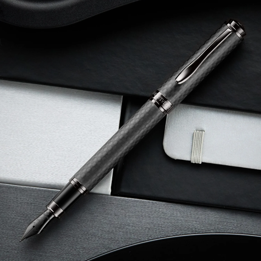 Monteverde Innova Matte Carbon Fiber Fountain Pen