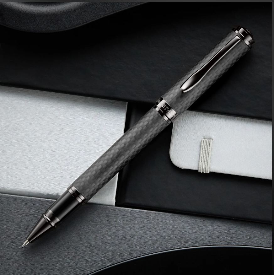 Monteverde Innova Matte Carbon Fiber Rollerball Pen