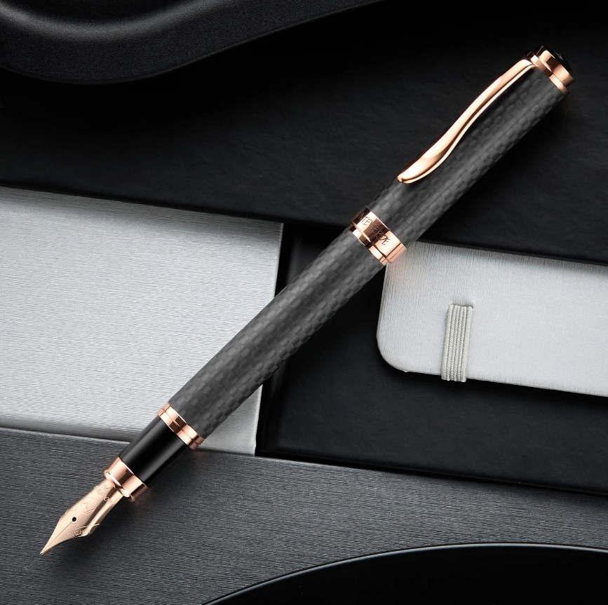Monteverde Innova Matte Carbon Fiber Fountain Pen