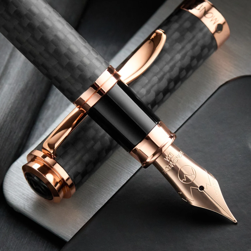 Monteverde Innova Matte Carbon Fiber Fountain Pen