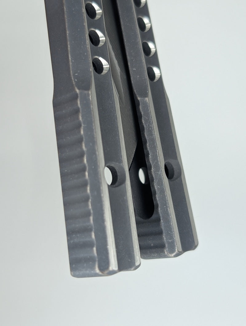*Consignment* JK Designs Orca Custom Live Blade Balisong #471