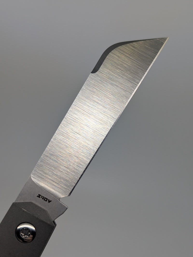 *Consignment* Jack Wolf Knives Midnight Jack Fat Carbon Purple Haze Slipjoint Knife