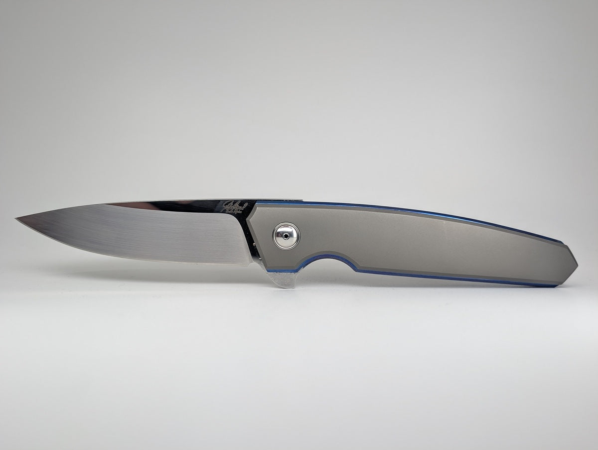 *Consignment* Jaco de Kock NS Gr5 Ti Anodized Mirror Polish Liner
