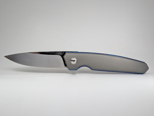 *Consignment* Jaco de Kock NS Gr5 Ti Anodized Mirror Polish Liner