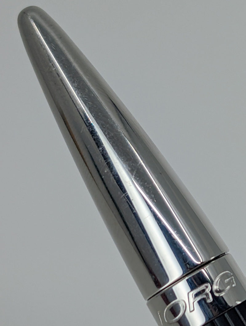 *Consignment* Jorg Hysek Pinstripe Diamond Ballpoint Pen