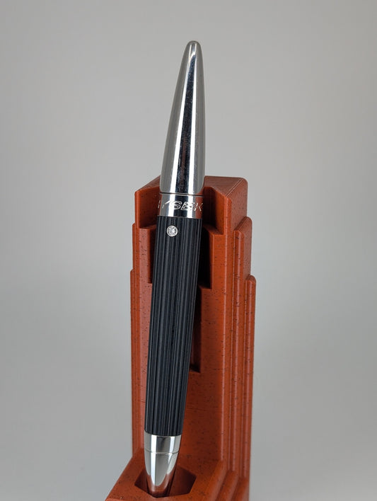 *Consignment* Jorg Hysek Pinstripe Diamond Ballpoint Pen