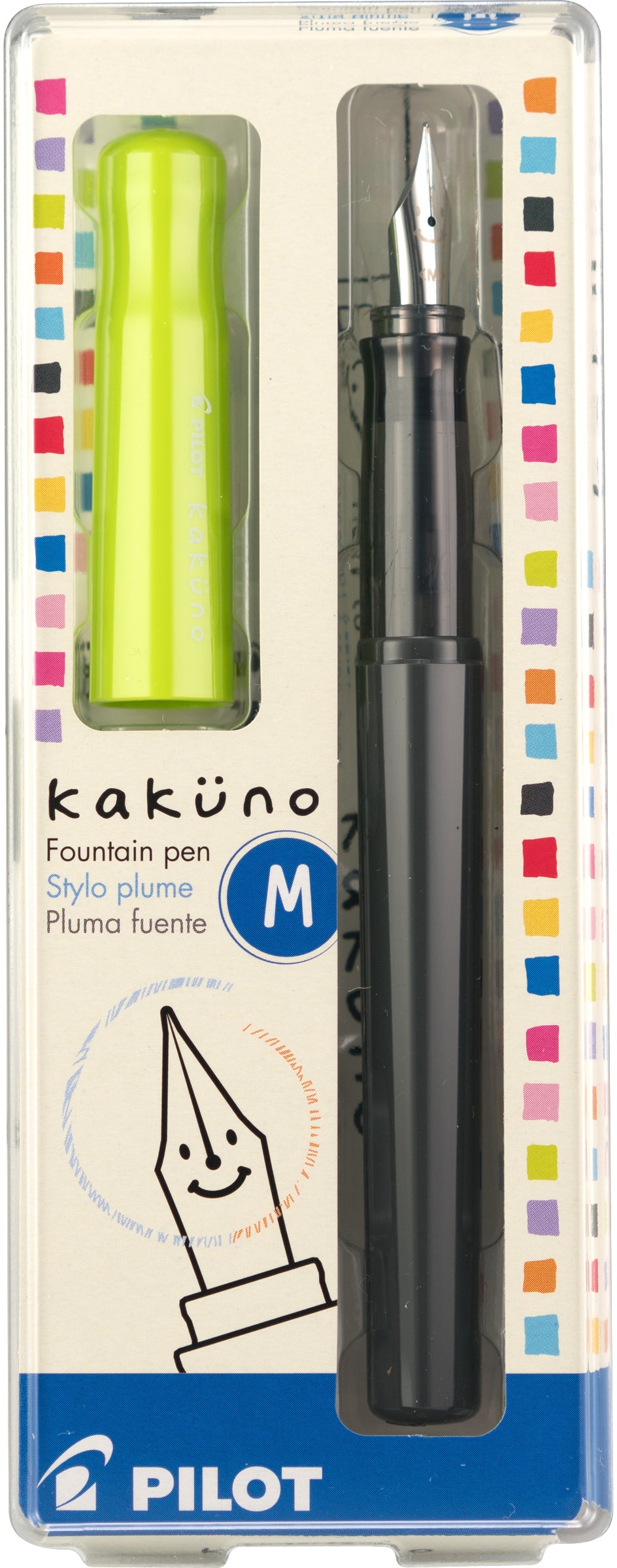 Pilot Kakuno Fountain Pen Medium