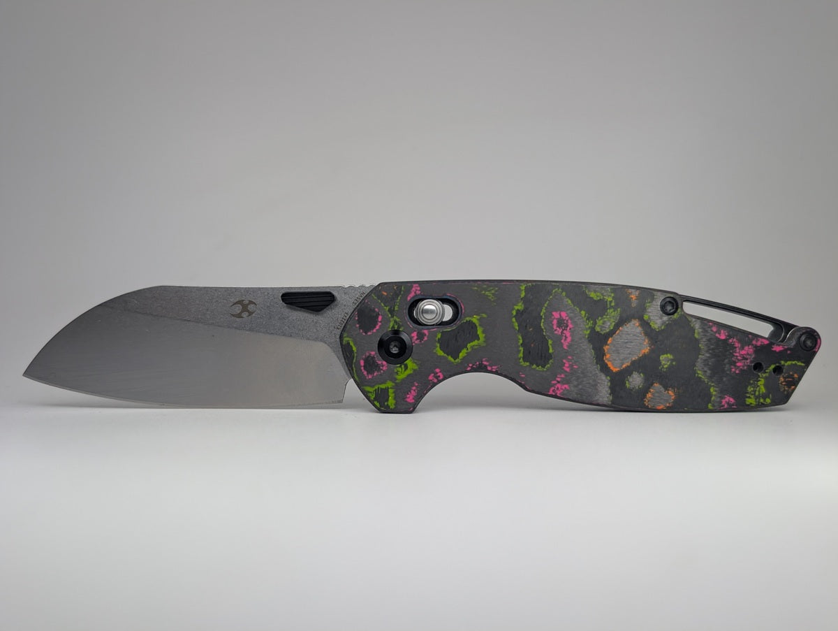 *Consignment* Kansept Model 6 Carbon Fiber Cross Bar Lock Folding Knife
