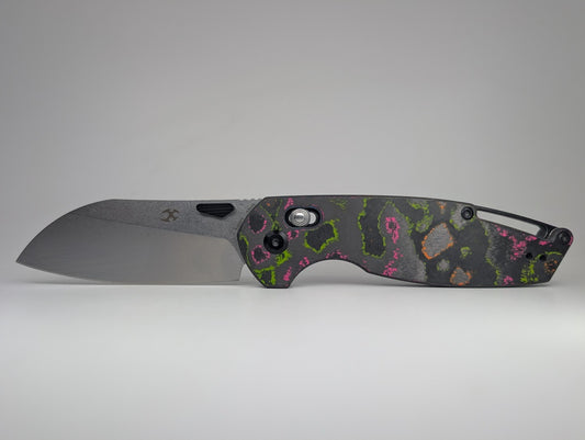 *Consignment* Kansept Model 6 Carbon Fiber Cross Bar Lock Folding Knife