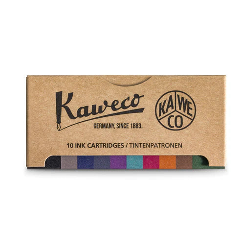 Kaweco Ink Cartridges 10-Pack Color Mix