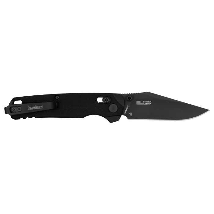 Kershaw Bel Air Clip Point Black Folding Knife