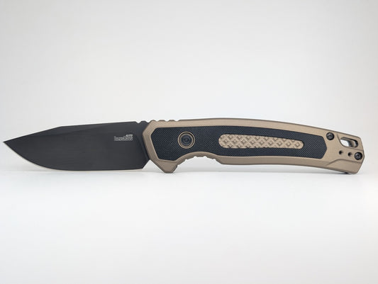*Consignment* Kershaw Launch 21 (7106) OD Green Aluminum CPM-M4 Auto Folding Knife