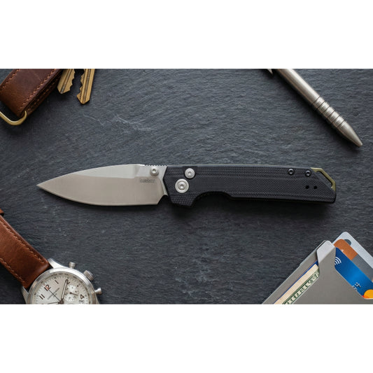 Kershaw USA Iridium Button Lock Folding Knife