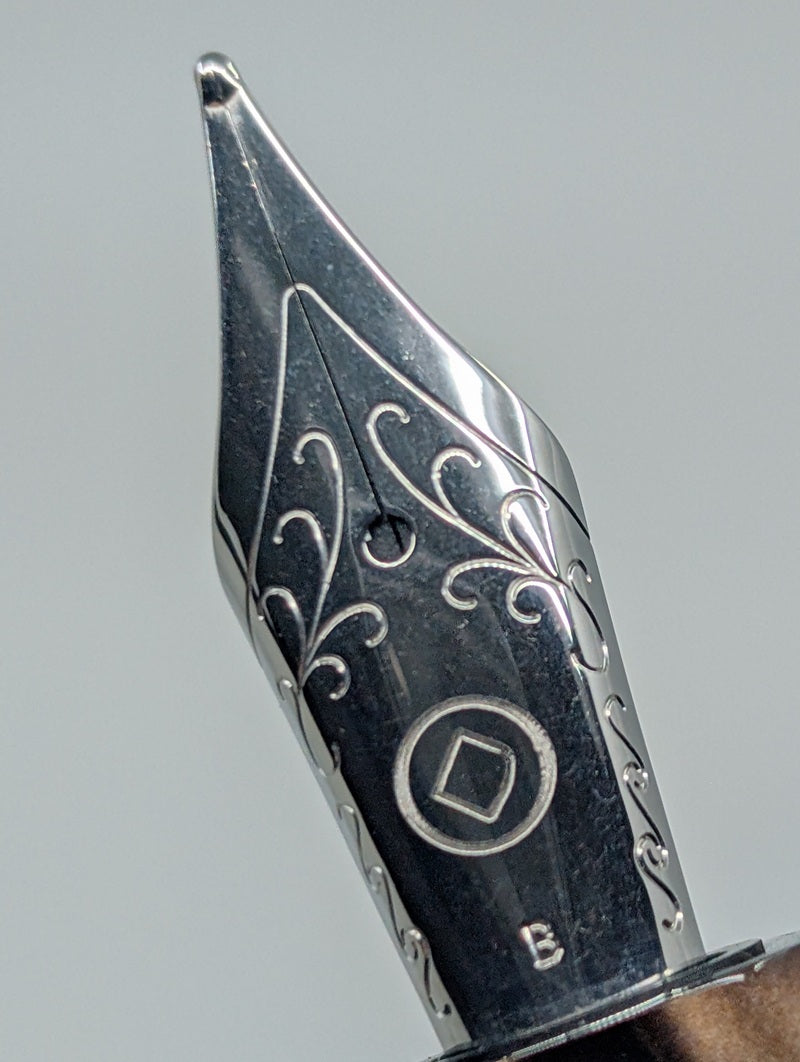 *Consignment* Kilk Customized Noon Fountain Pen Broad Nib