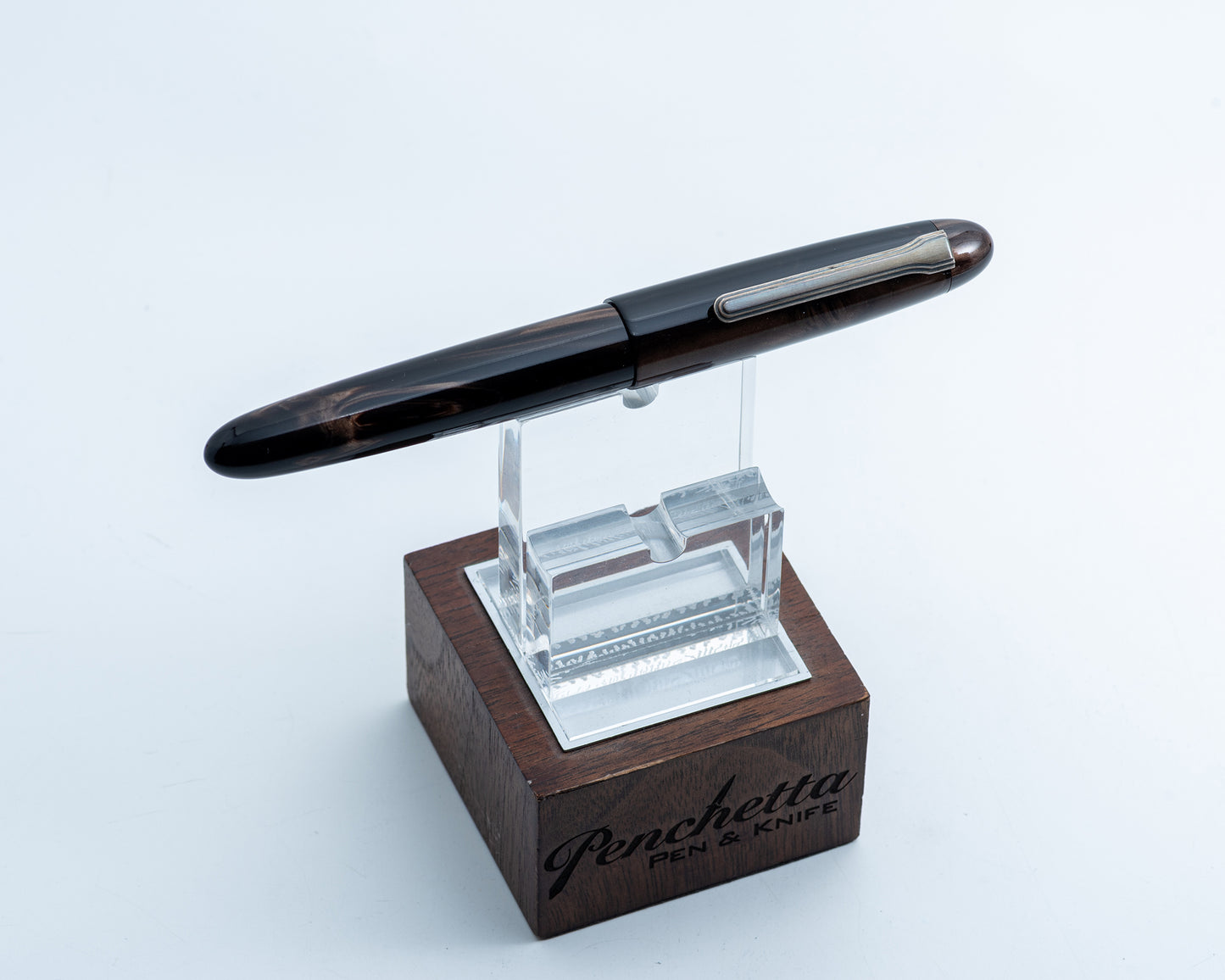 *Consignment* Kilk Fountain Pen - Brown Kirinite (F)