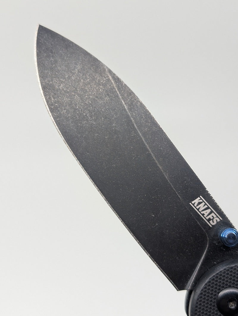 *Consignment* Knafs Lander 2 Black G-10 S35VN Clutch Lock Folding Knife
