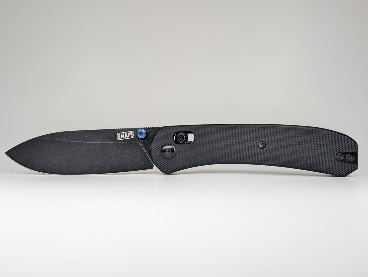 *Consignment* Knafs Lander 2 Black G-10 S35VN Clutch Lock Folding Knife