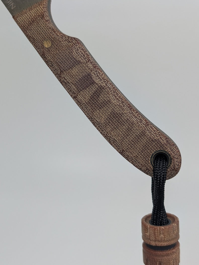 *Consignment* Knives by Nuge "Chickpea" Micarta Fixed Blade Knife