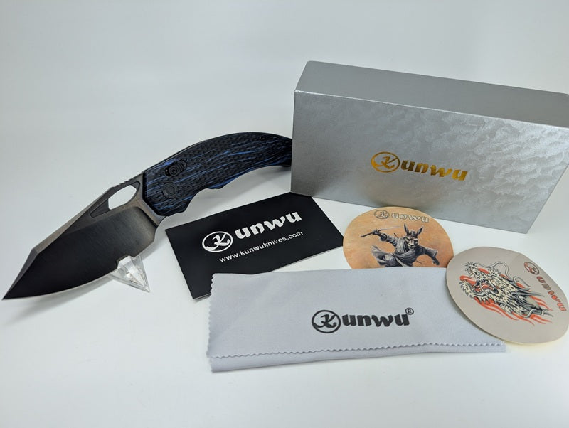 *Consignment* Kunwu X-Padre Elmax Cross-Bar Lock Folding Knife