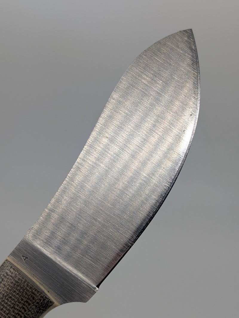 *Consignment* L.T. Wright Camp Muk Green Snakeskin Liners Fixed Blade Knife