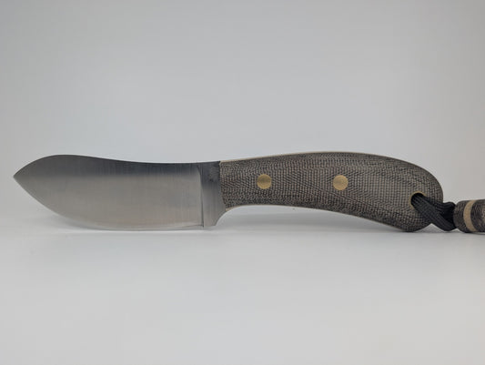 *Consignment* L.T. Wright Camp Muk Green Snakeskin Liners Fixed Blade Knife