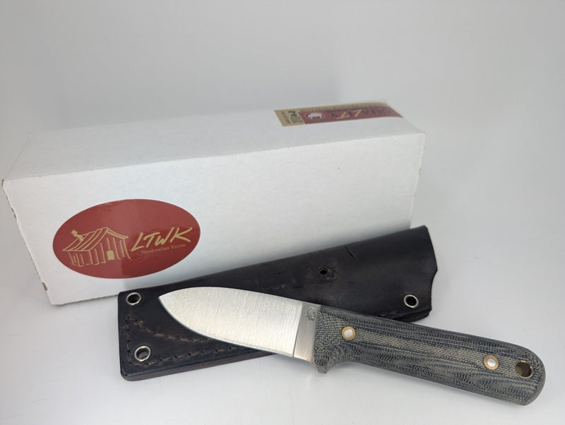*Consignment* L.T. Wright Next Gen 3v Flat Black Fixed Blade Knife