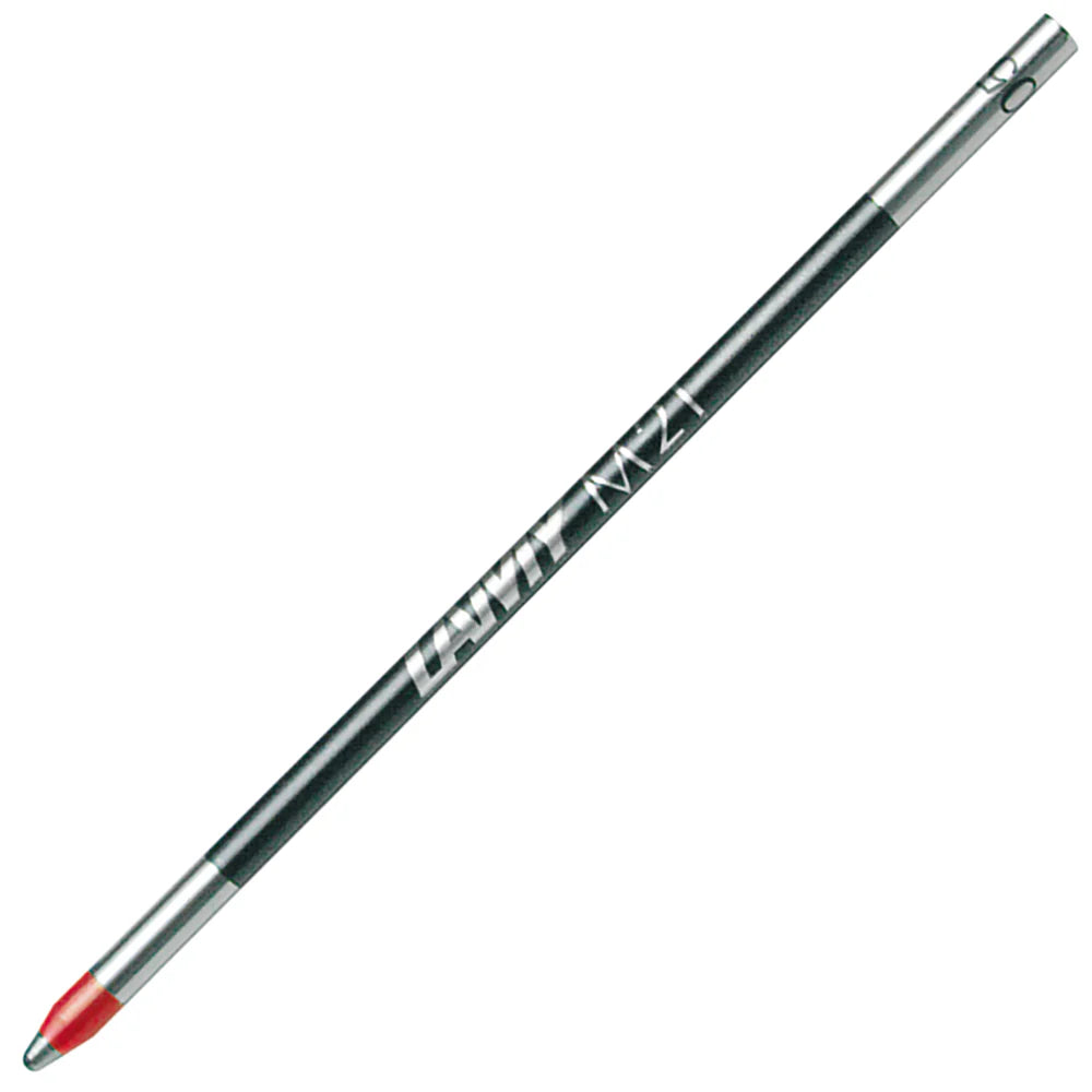 LAMY M 21 Ballpoint Refill Silver 2pk