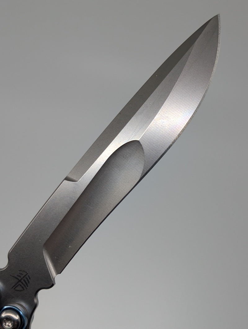 LDY x Will Hirsch Anser Titanium Live Blade Balisong