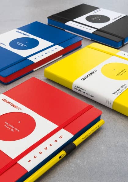 LEUCHTTURM1917 RedBauhaus Edition - Hardcover Medium Notebook - A5