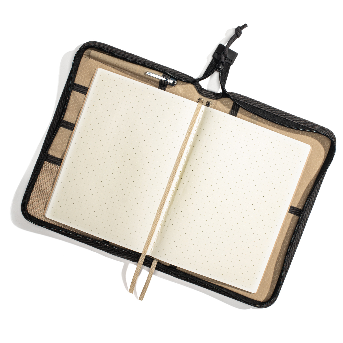 Open LOCHBY Field Folio A5  inside on a white background