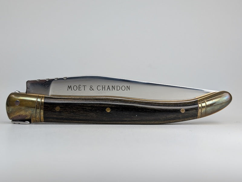 *Consignment* Laguiole Knives x Moet Chandon Slip Joint Folding Knife