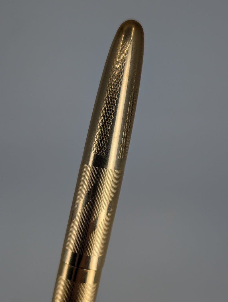 *Consignment* Lalex LAM ORO 18k Gold Plated Fountain Pen with 14k Gold Extra Fine Hooded Nib