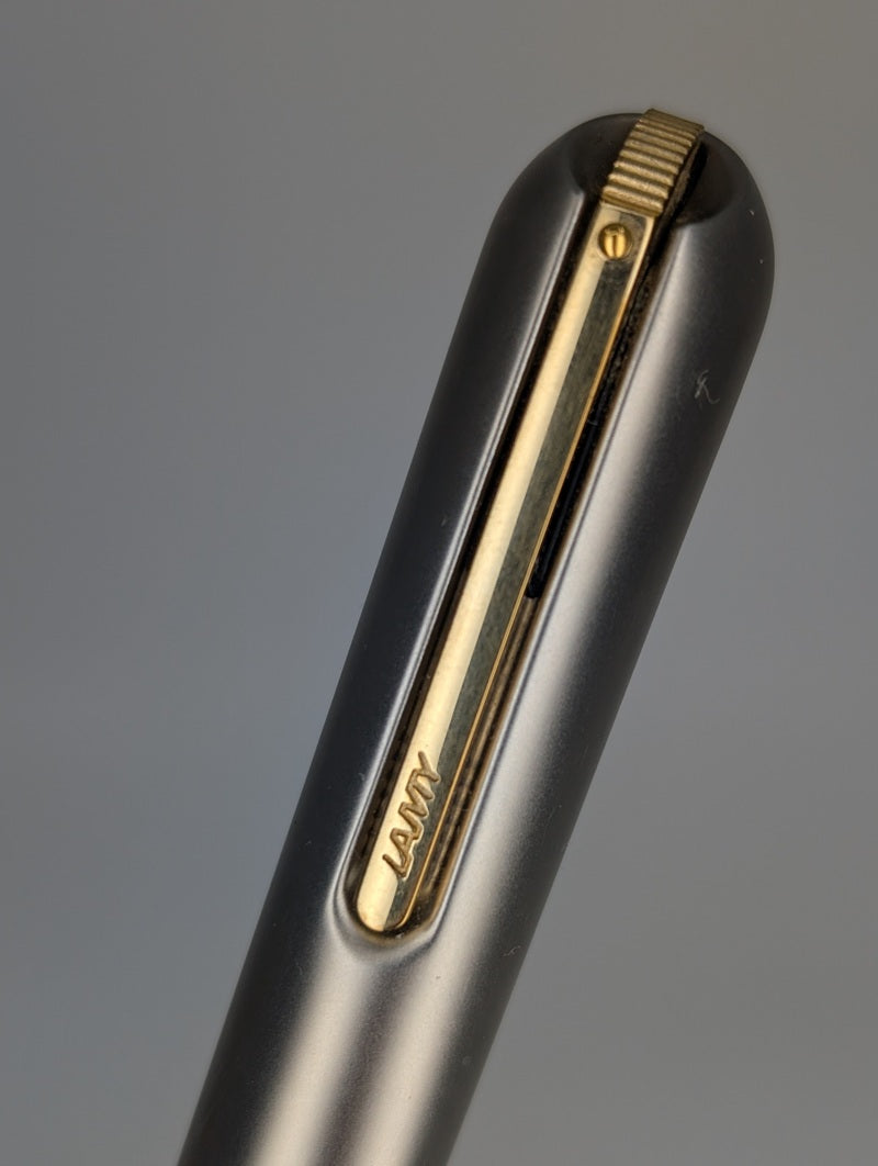 *Consignment* Lamy Persona Titanium Fountain Pen 14k Gold Broad Nib