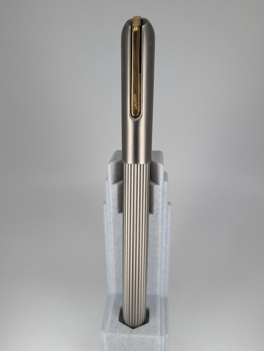 *Consignment* Lamy Persona Titanium Fountain Pen 14k Gold Broad Nib