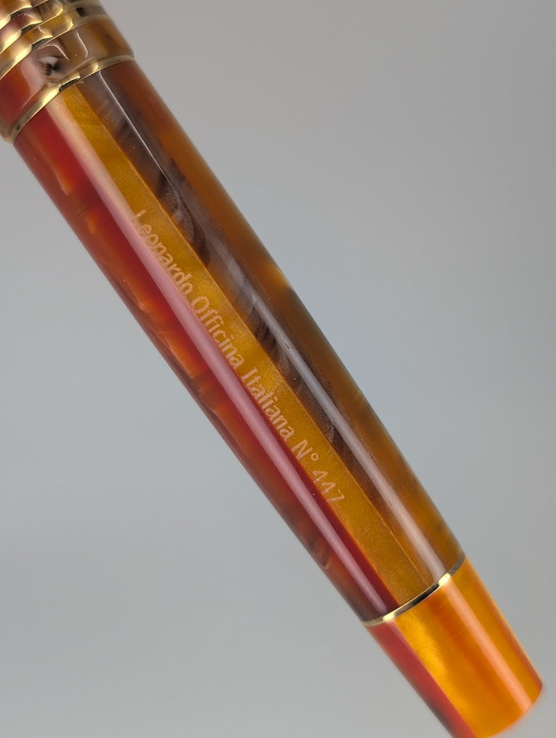 *Consignment* Leonardo Officina Momento Zero Mango Fountain Pen Fine Nib