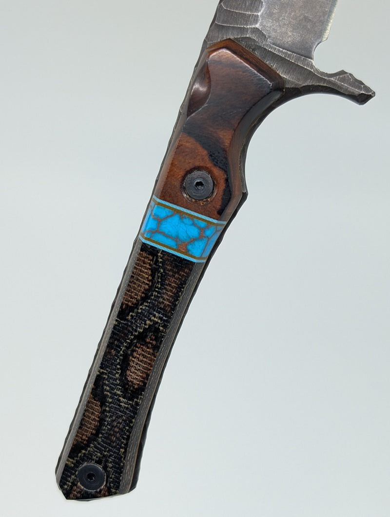 Lex Rex Custom Knives Midsize Shard Fixed Blade Knife