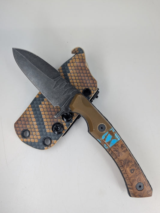 Lex Rex Custom Knives "Apparition" Fixed Blade Knife