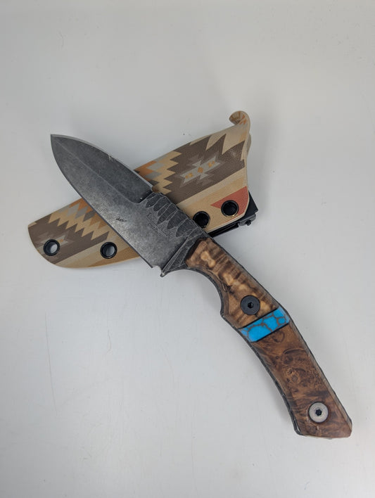 Lex Rex Custom Knives Midsize Jacobite Fixed Blade Knife