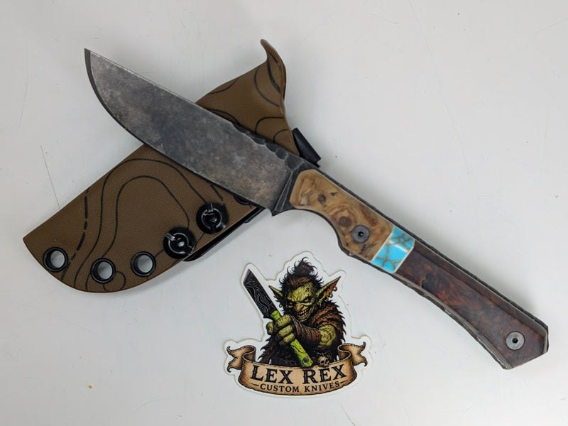 Lex Rex Custom Midsize Goblin Fixed Blade Knife