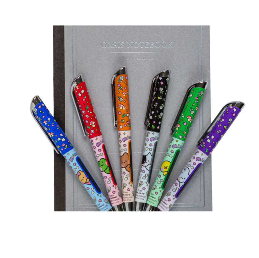 Itoya Blade Fountain Pen Line Friends Minini Pack of 6