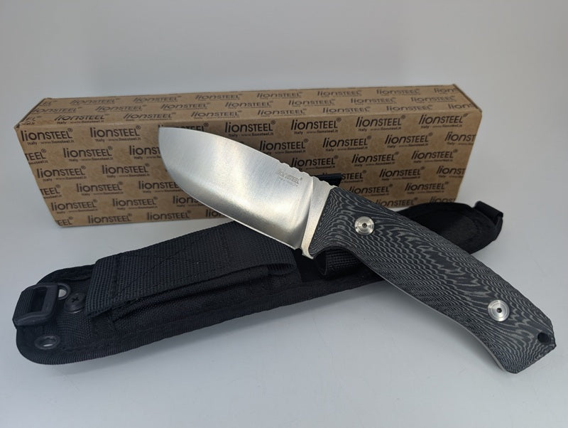 *Consignment* Lionsteel M3 Fixed Blade Black Micarta Knife