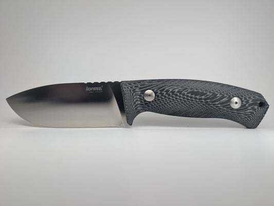 *Consignment* Lionsteel M3 Fixed Blade Black Micarta Knife