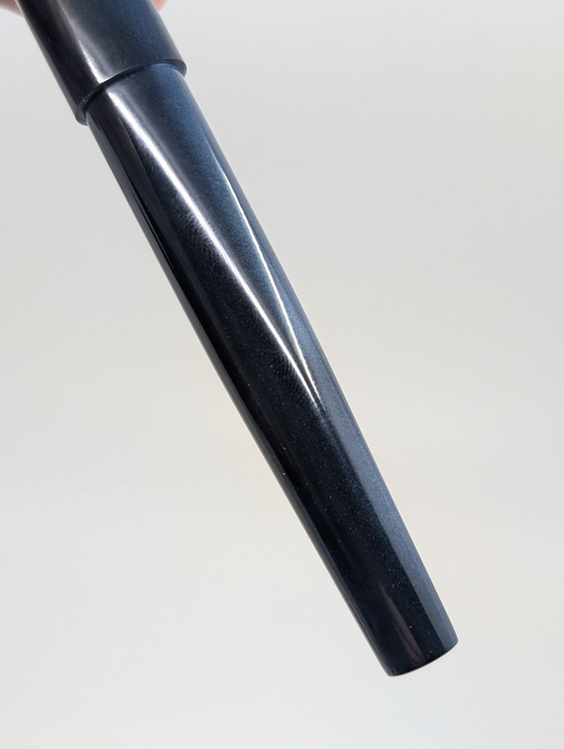 *Consignment* Lotus Pens Student Blue Acrylic Fountain Pen Broad Nib